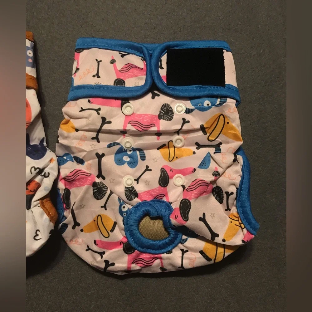 NEW Set Of 3 Reusable Cat Diapers